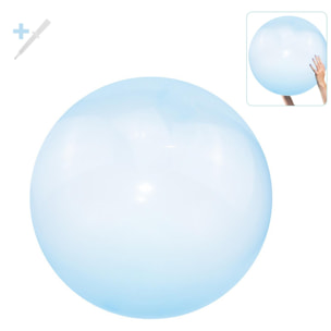 Bubble Ball gigante. Hinchable con agua o aire, 70cm.