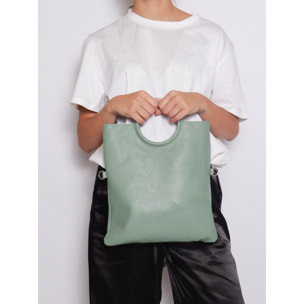 Borsa a mano da donna Made in Italy - Modello Valora Chic - 100% pelle - 29.0 x 30.0 x 1.0 cm