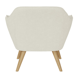 Fauteuil Simba blanc