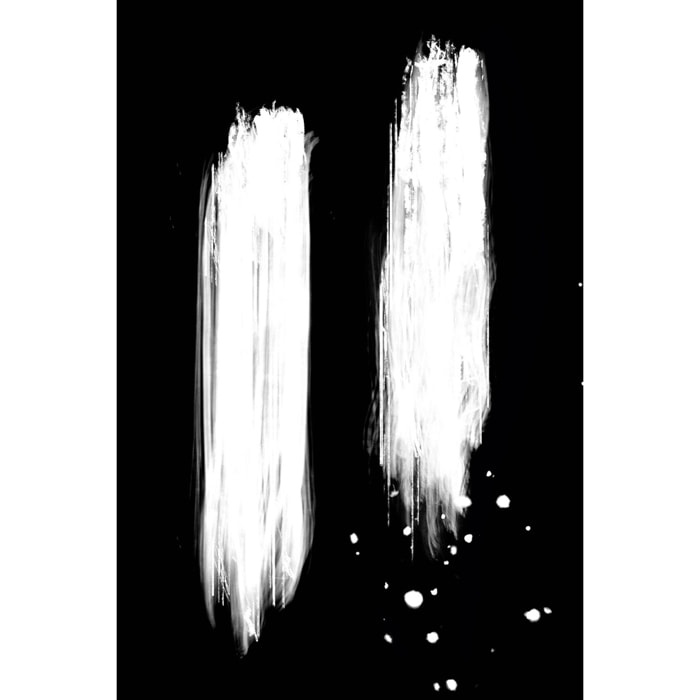 Tableau abstrait épreuve négative Tableau alu Dibond