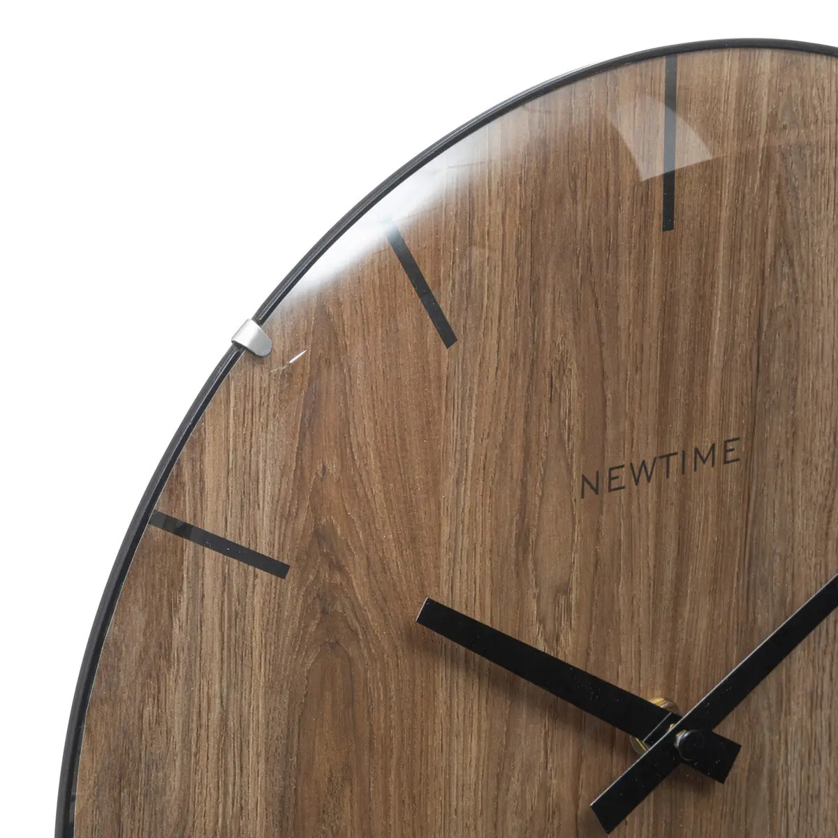 Horloge "Maeli" en verre D30cm