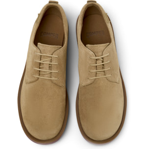 Zapatos de cordones - CAMPER Wagon - Marron - Cuero de gamuza