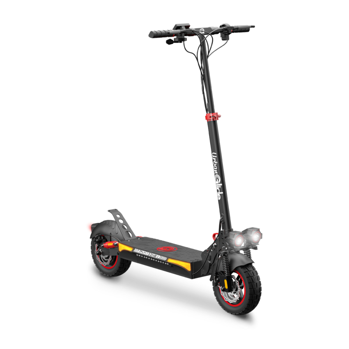 Trottinette Électrique UrbanGlide eCross ONE RED – 48V 10,4Ah – Autonomie 50km – Tout-Terrain