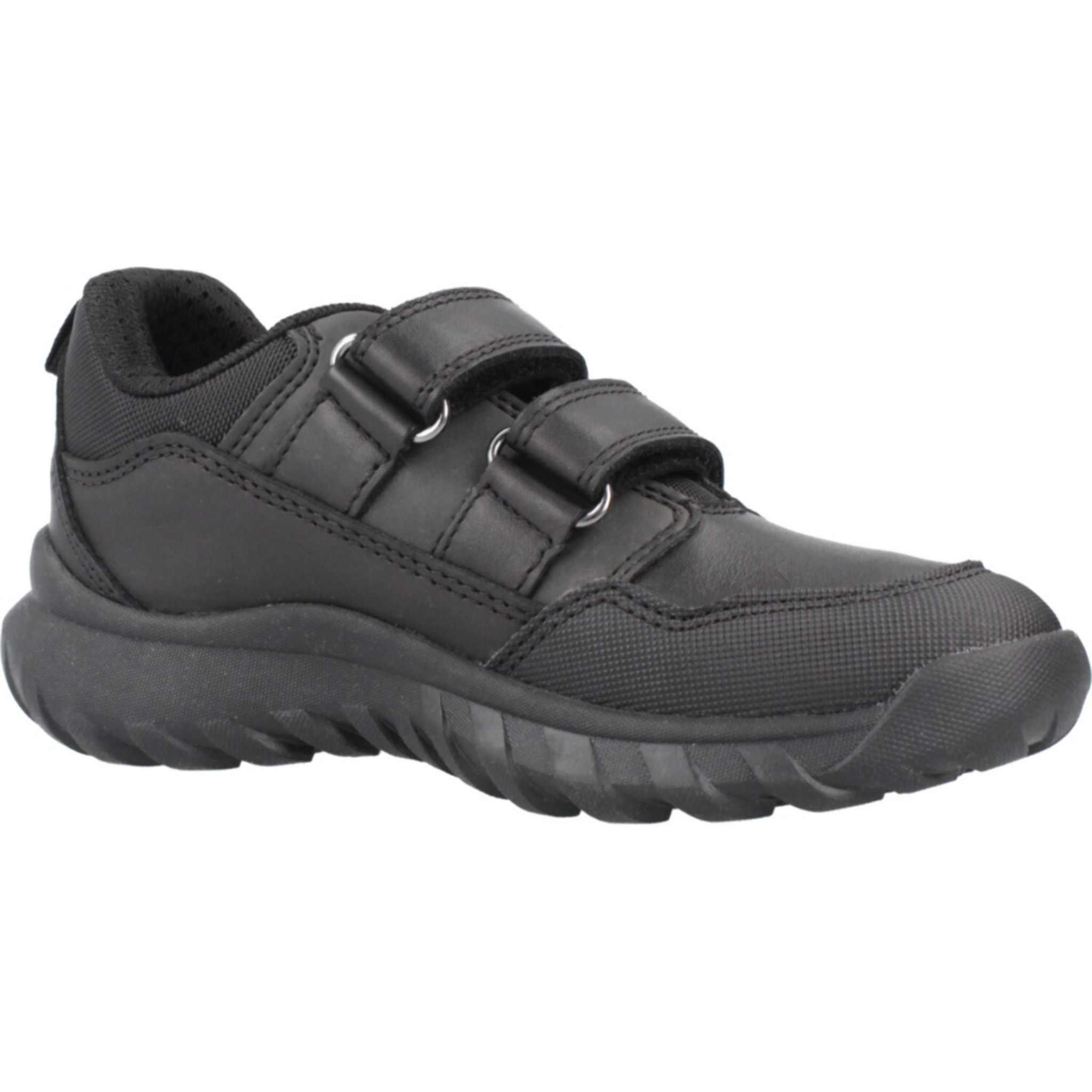 Zapatillas Niño de la marca GEOX  modelo J SIMBYOS BOY NEGRO