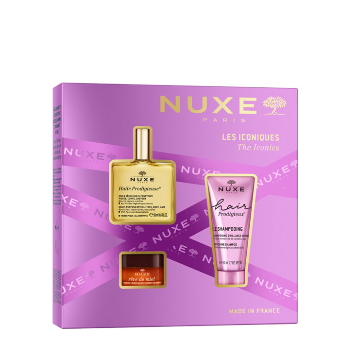 Huile Prodigieuse - Coffret Huile Prodigieuse® 50ml + 2 Produits