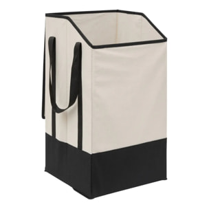 Panier à linge 45L beige