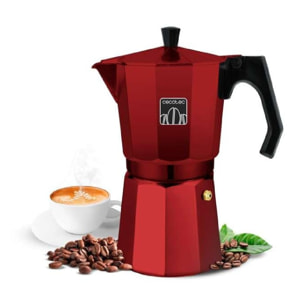 Cecotec Cafetera italiana Mokclassic 900 Red