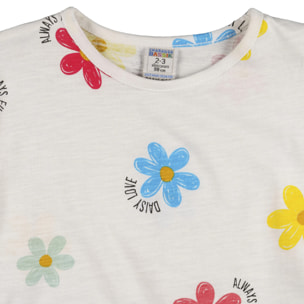 Camiseta de niña estampada