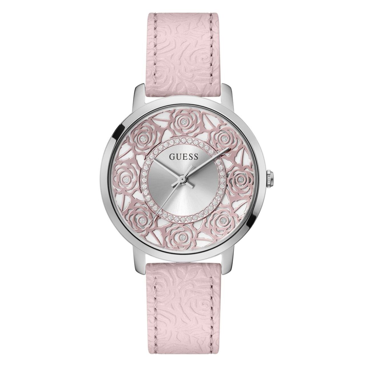 Reloj Guess GW0529L1 Mujer Analogico Cuarzo con Correa de Cuero