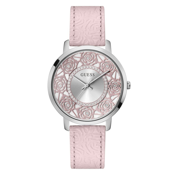 Reloj Guess GW0529L1 Mujer Analogico Cuarzo con Correa de Cuero