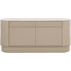 Buffet Groove taupe Kare Design