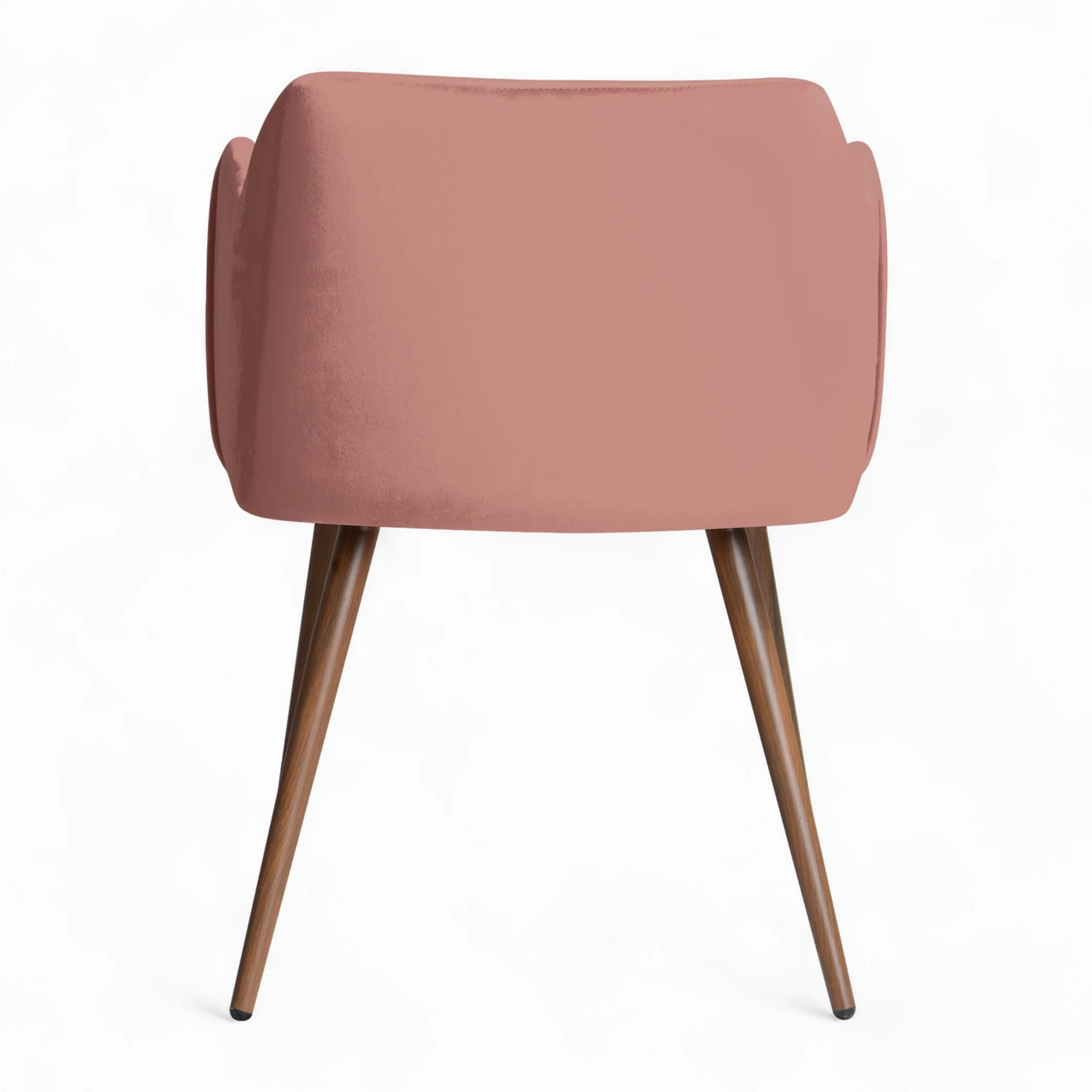 Pack 4 chaises en velours bleu et rose - Daisy