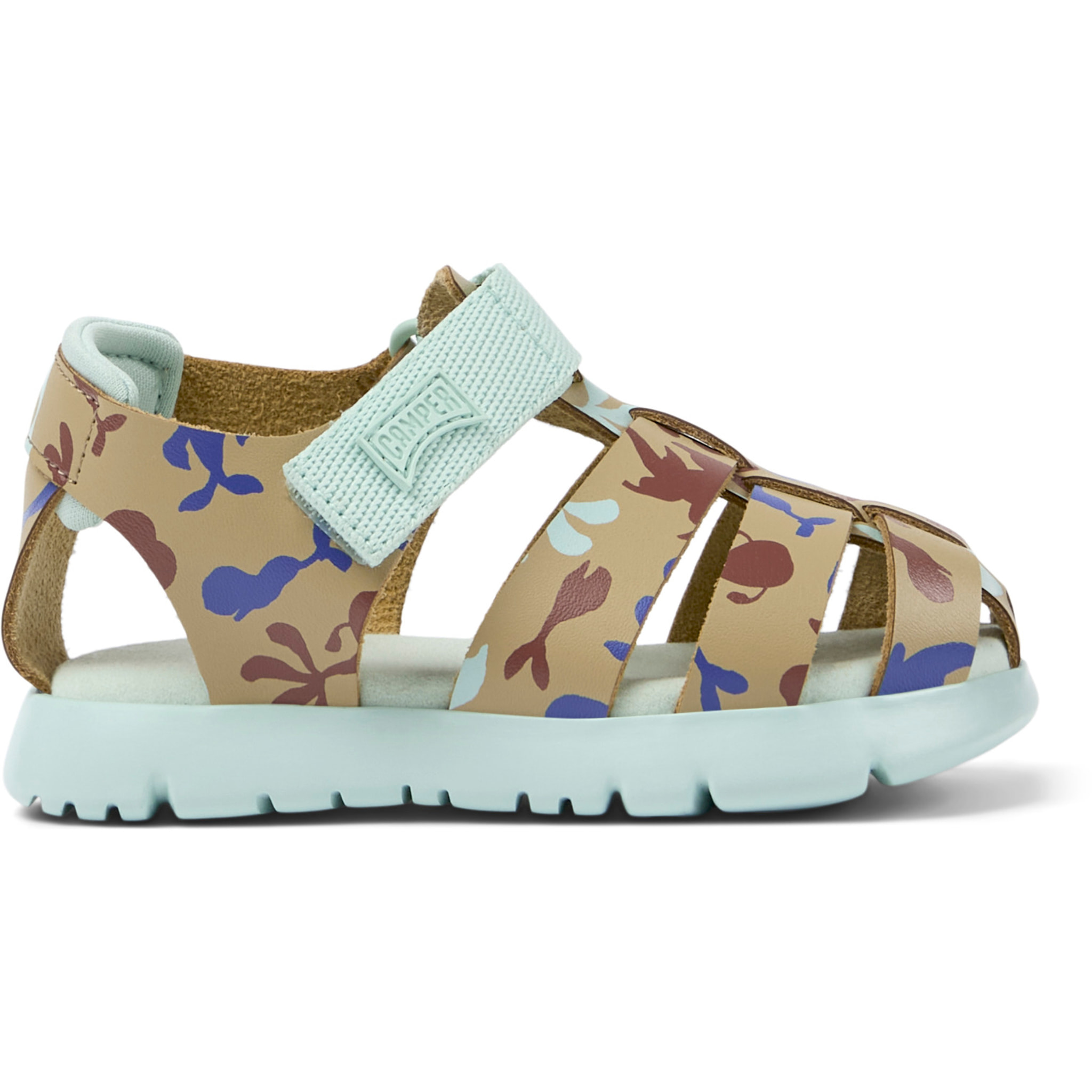 Sandalias - CAMPER Oruga - Multicolor - Cuero liso