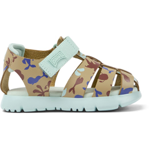 Sandalias - CAMPER Oruga - Multicolor - Cuero liso
