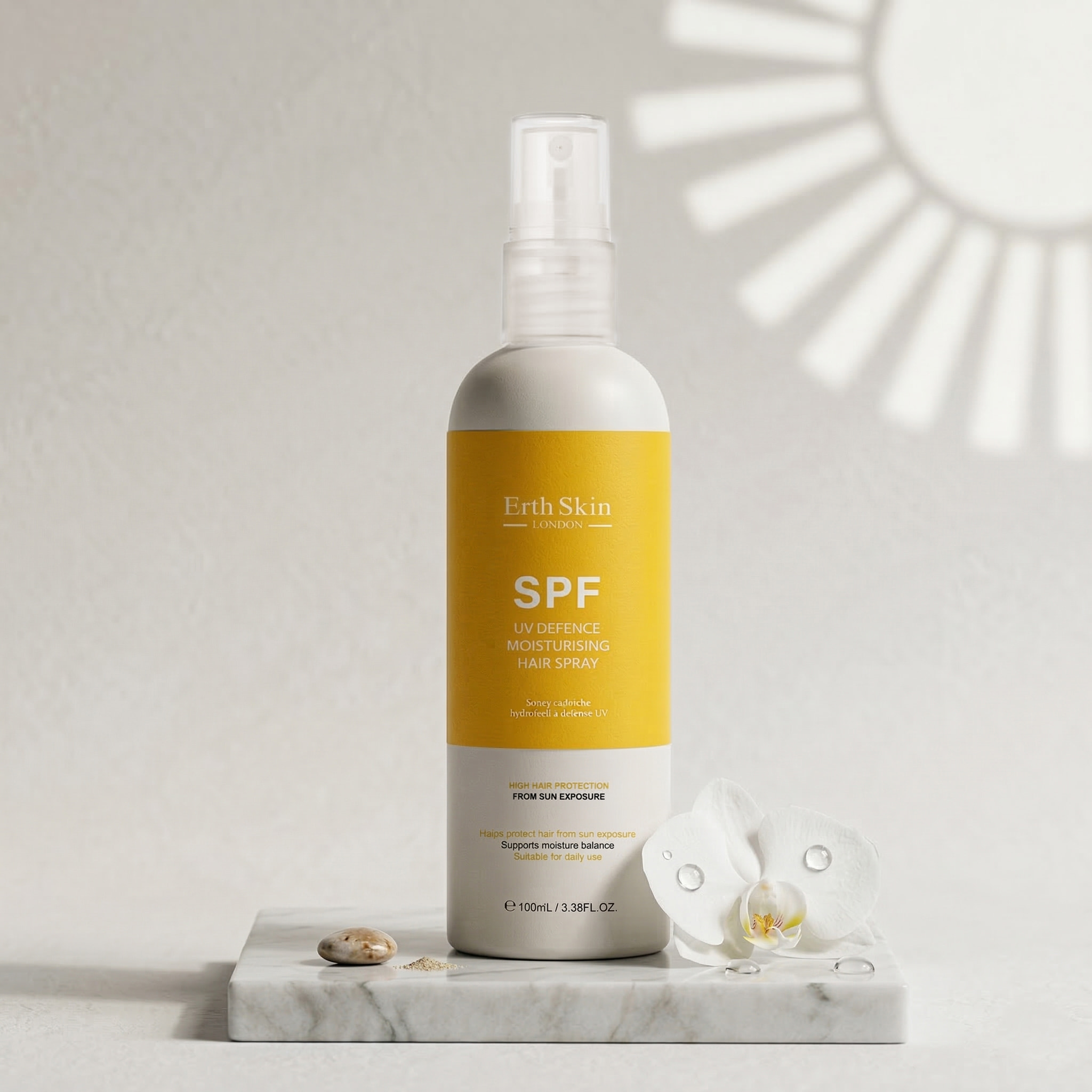 LACA HIDRATANTE PARA EL CABELLO CON FPS Y PROTECCIÓN UV