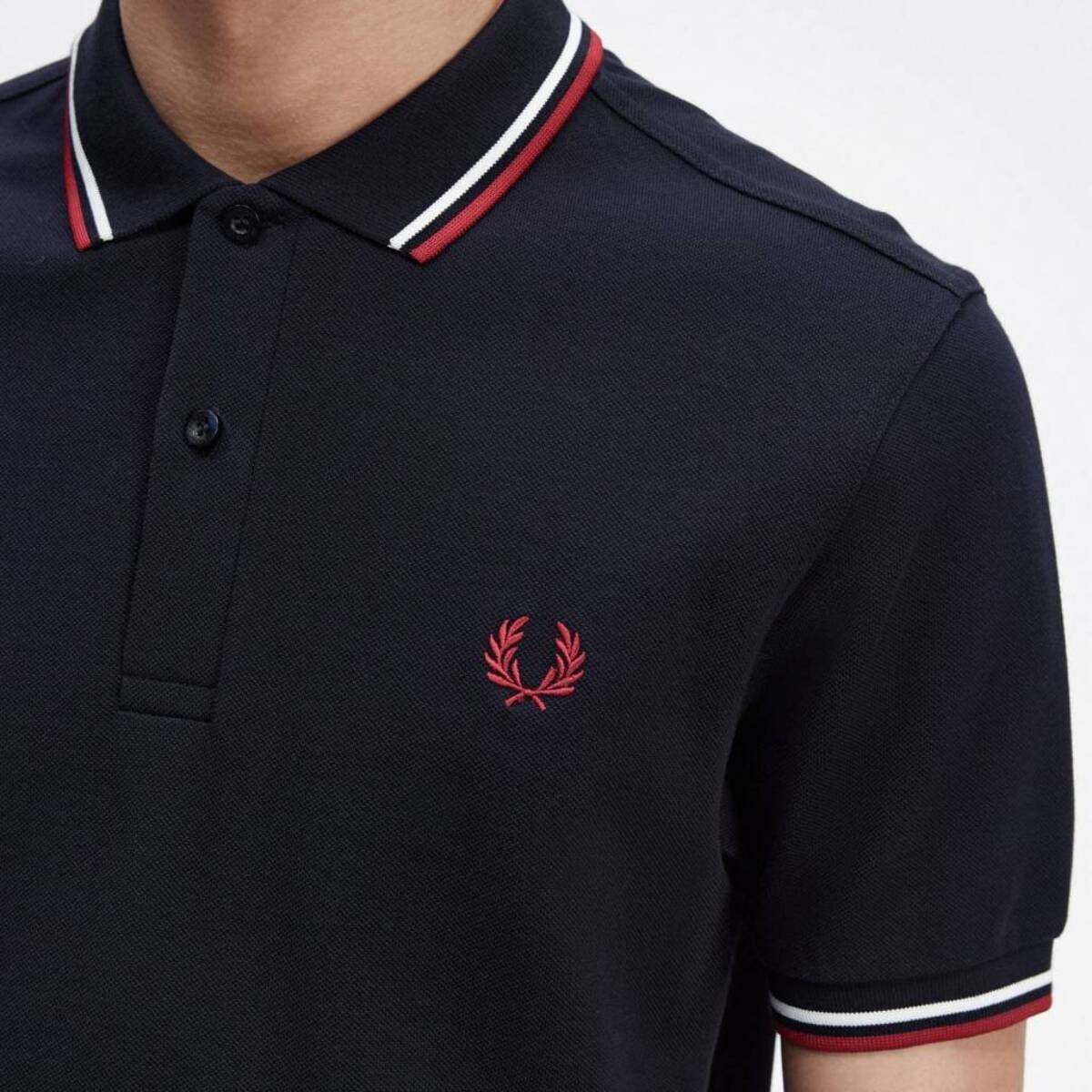 CAMISETA FRED PERRY TWIN TIPPED