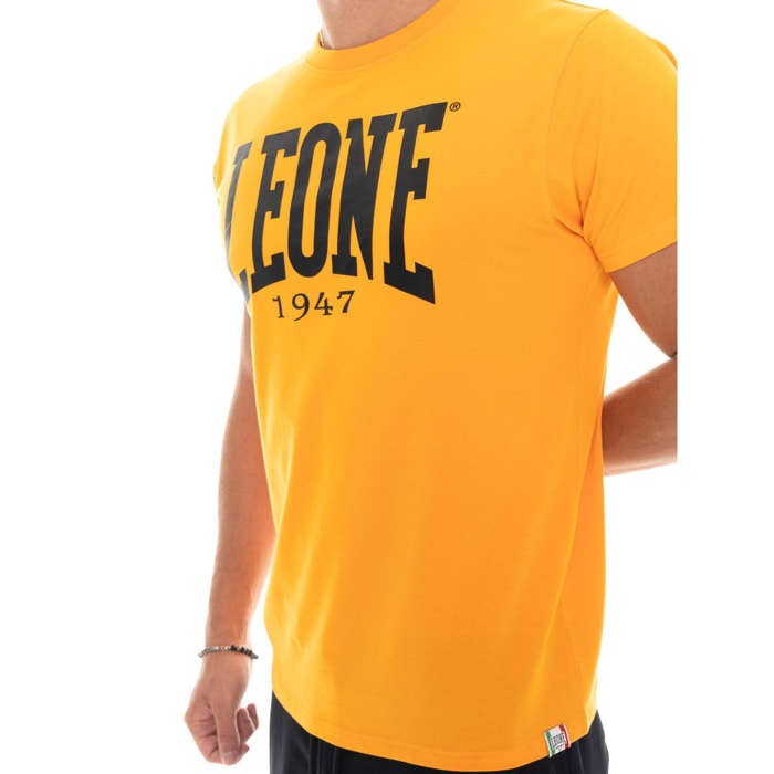 Camiseta de manga corta para hombre con logotipo grande