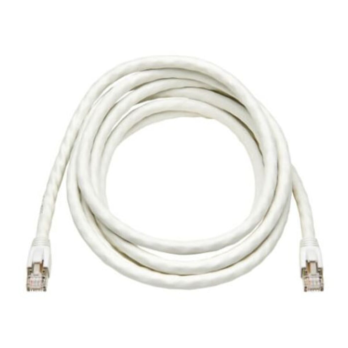 Câble Ethernet EATON RJ45 3.05M Droit CAT8 Blanc