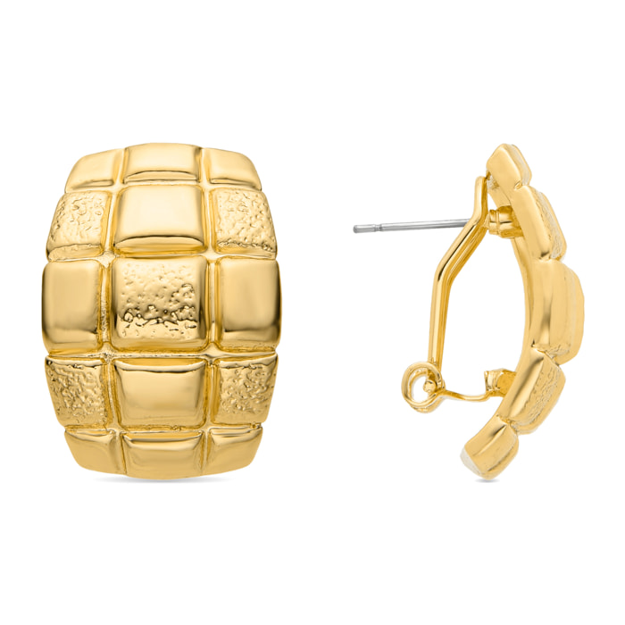 Pendientes acabado en oro amarillo de 18k