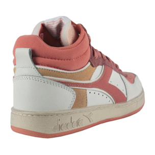 Zapatillas Sneaker para Mujer - DIADORA Magic basket demi icona wn 501.178548 01 C9865 Coral haze/Beach sand/Blc