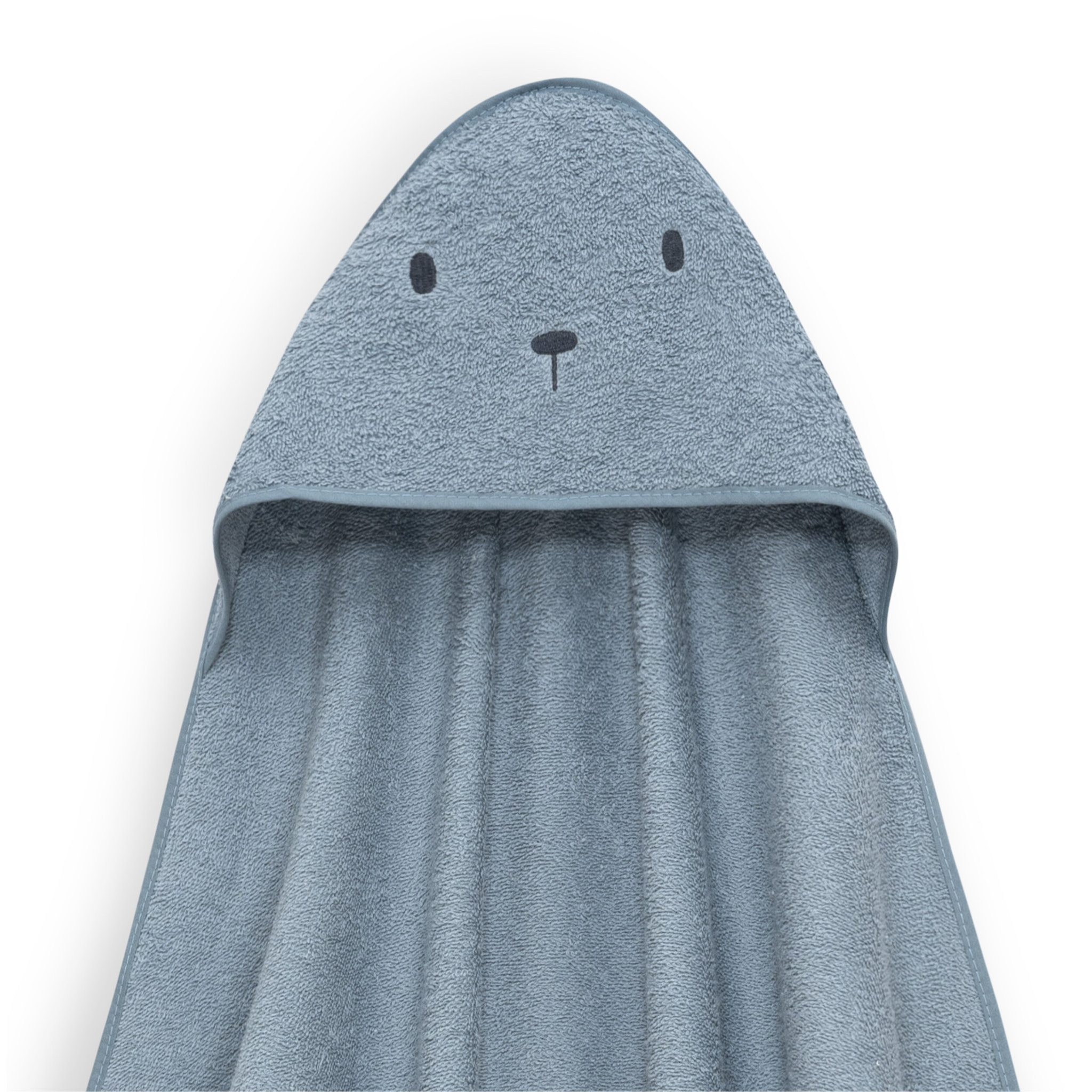 Capa Baño 1X1 Mod Oso+Dudu Muselina Petroleo