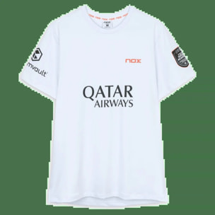 Camiseta Sponsors AT10 Blanco de Agustín Tapia 2026