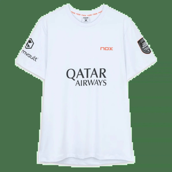 Camiseta Sponsors AT10 Blanco de Agustín Tapia 2026