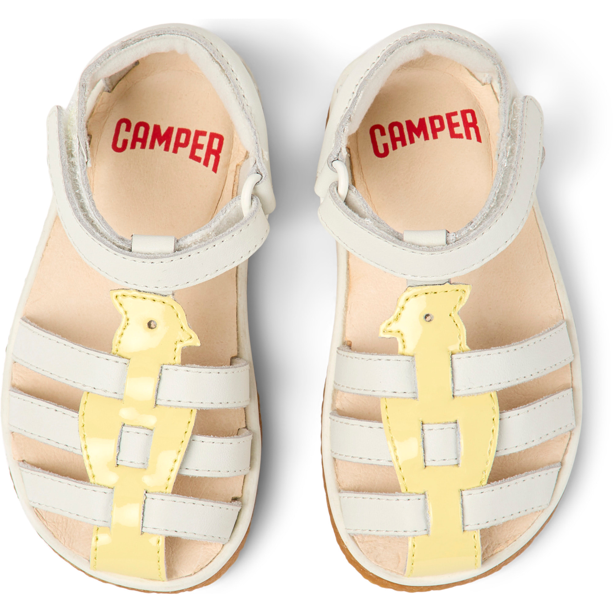 Sandalias - CAMPER Miko - Blanco - Cuero liso