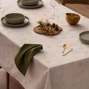 Mantel antimanchas GLORY PLATA