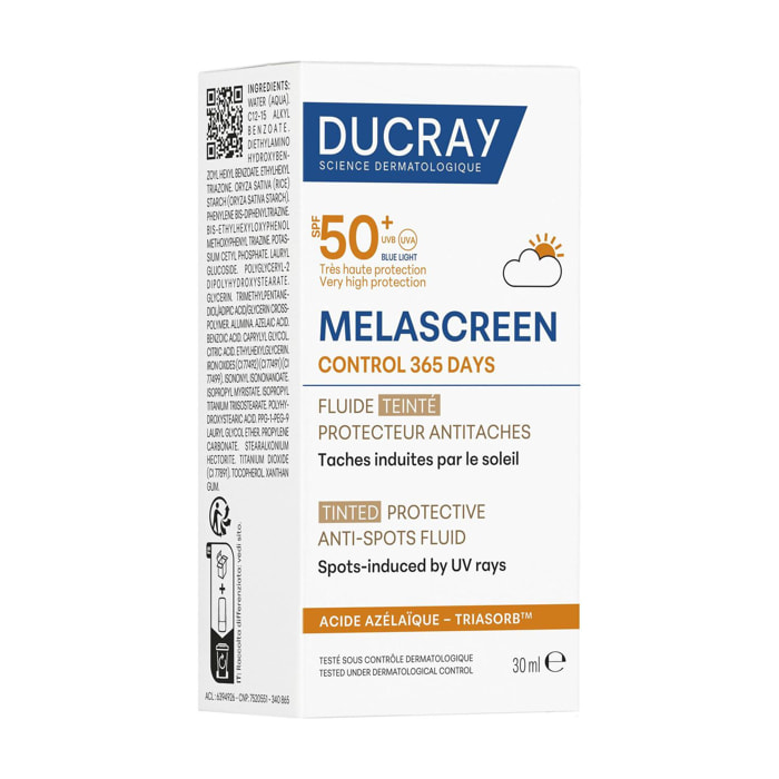 Melascreen SPF50+ - Fluide Teinté Protecteur Antitaches 30 ml