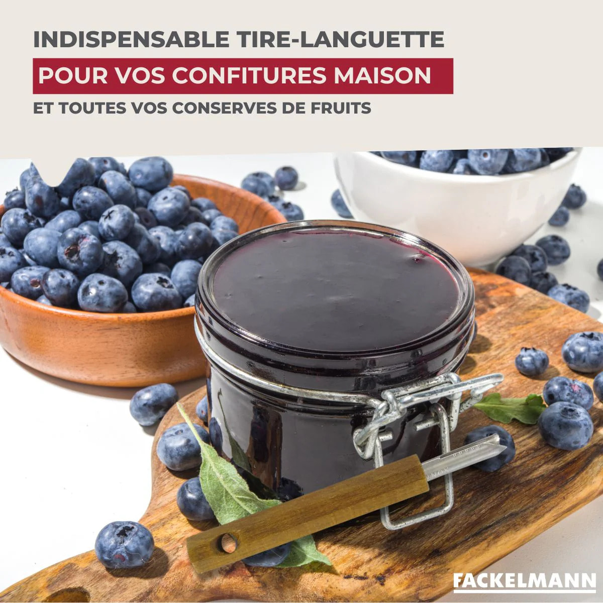 Tire languette, ouvre bocaux Fackelmann