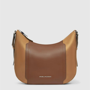 Piquadro Borsa tracolla porta iPad® con protezione RFID e tasca per Piquadro Smart Tracker