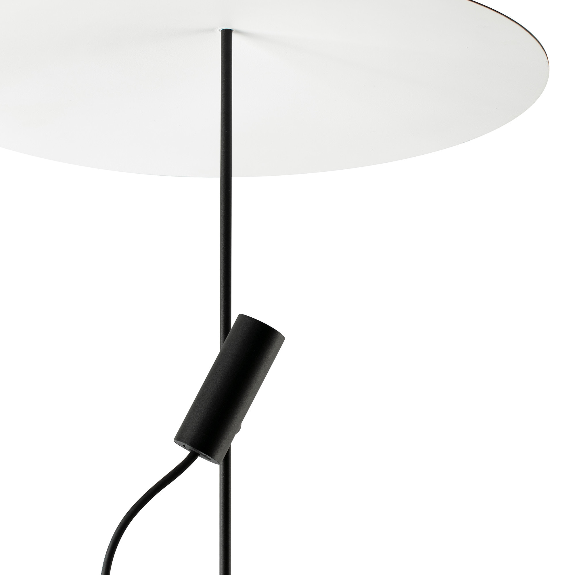 CLAP 512 Lampe balise noire 6W 3000K 38º avec écran