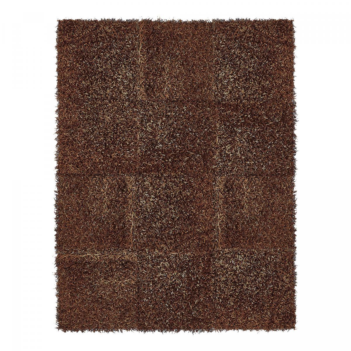 Tapis shaggy tufté motif uni MOPO