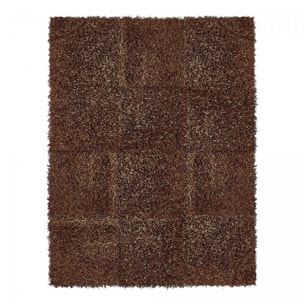 Tapis shaggy tufté motif uni MOPO