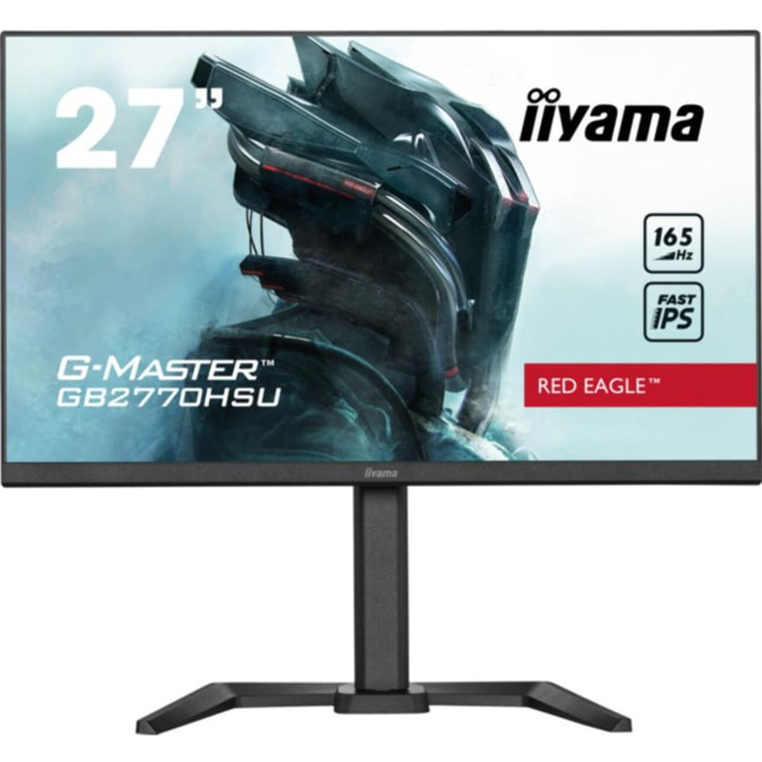 Ecran PC Gamer IIYAMA G-MASTER GB2770HSU-B5 Plat 27'' Fast IPS