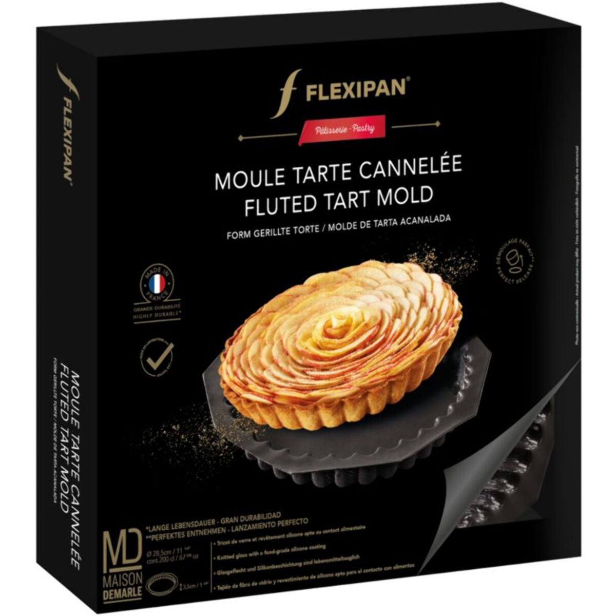 Moule à tarte FLEXIPAN tarte cannelee