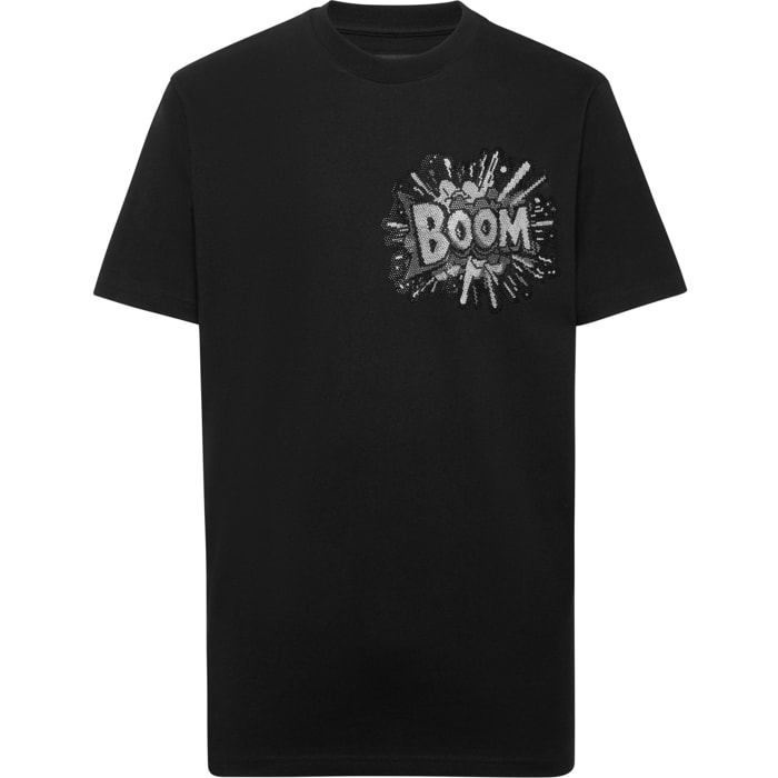 PHILIPP PLEIN Camiseta de cuello redondo y manga corta