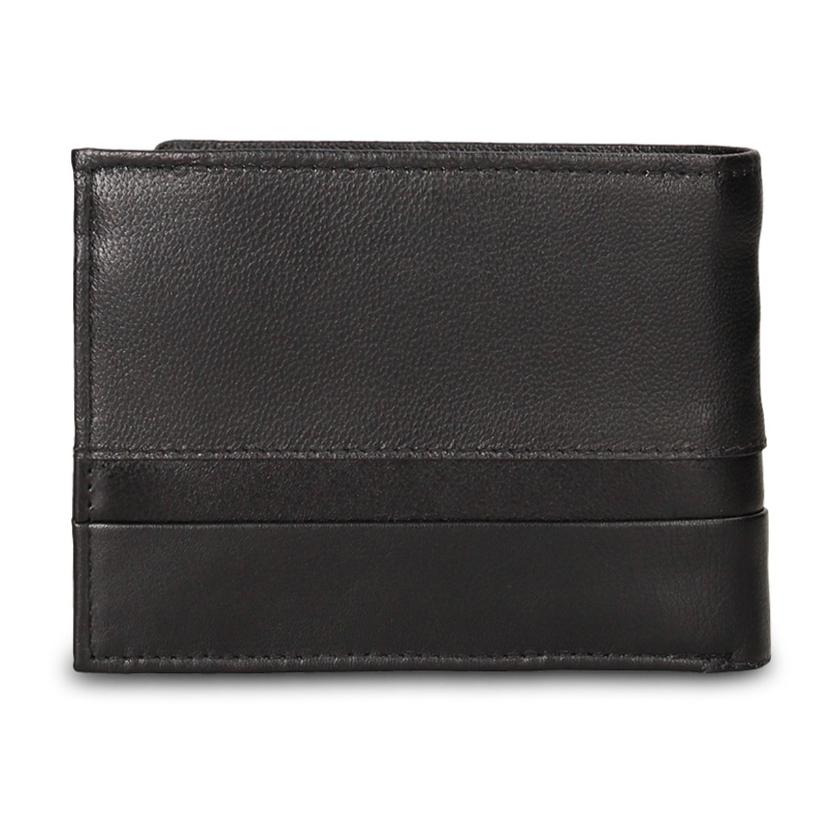 Portafoglio uomo vera pelle - Modello Ebeno - Casual - 12.5 x 9.0 x 2.0 cm