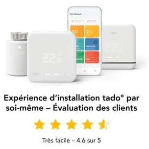 Thermostat connecté TADO Intelligent sans fil -Kit demarrage V3+