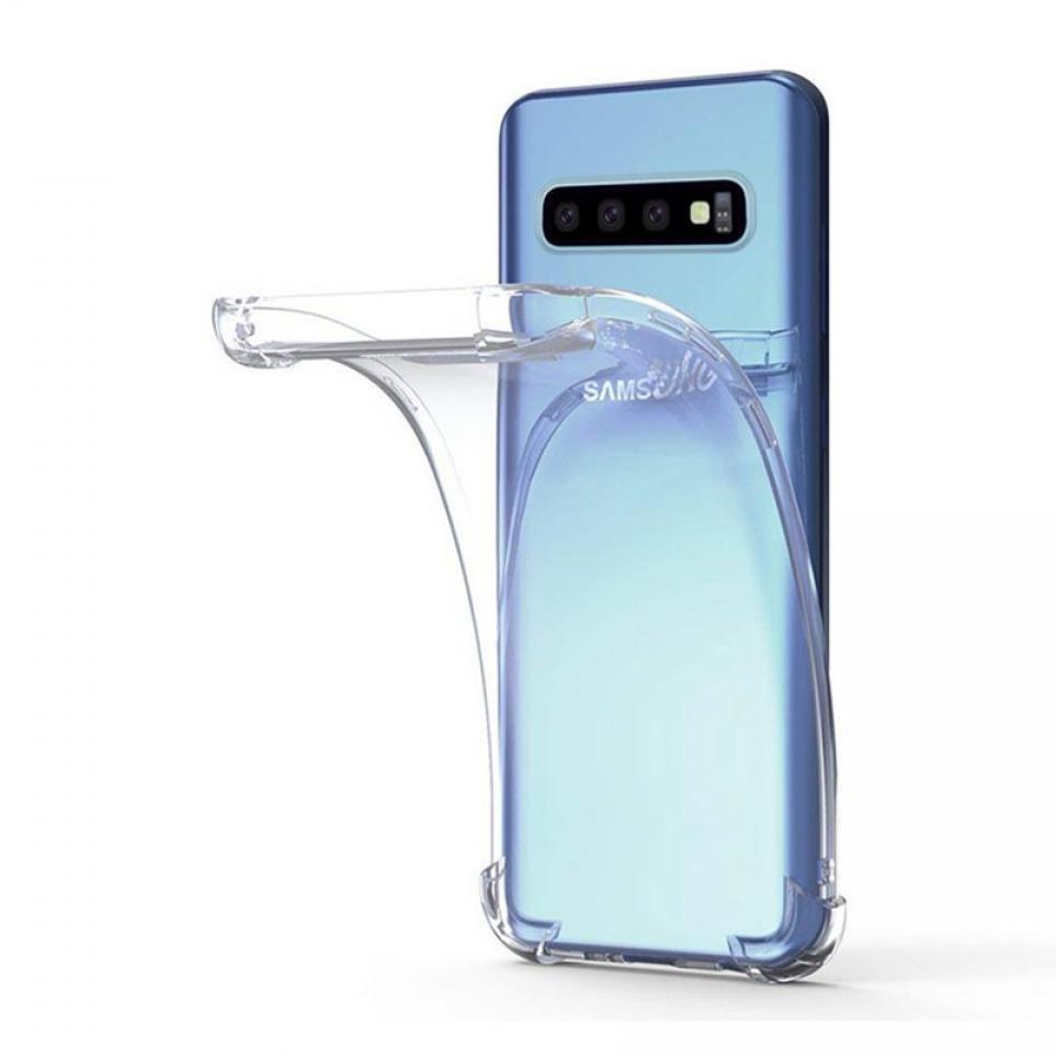 Coque Samsung Galaxy S10 anti-choc bords renforcés Souple transparente