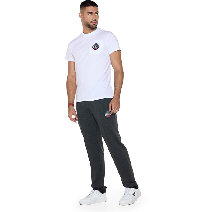 Camiseta de hombre de manga corta con bolsillo 'Varsity'