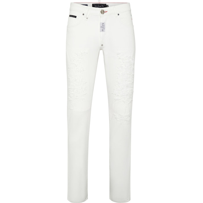 PHILIPP PLEIN Vaqueros de corte recto