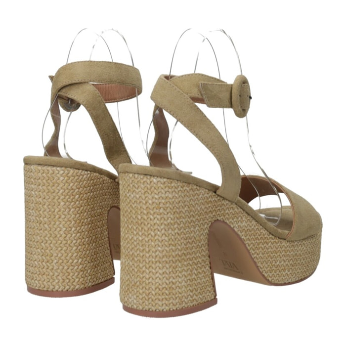 Sandali Donna Tata Italia Cachi