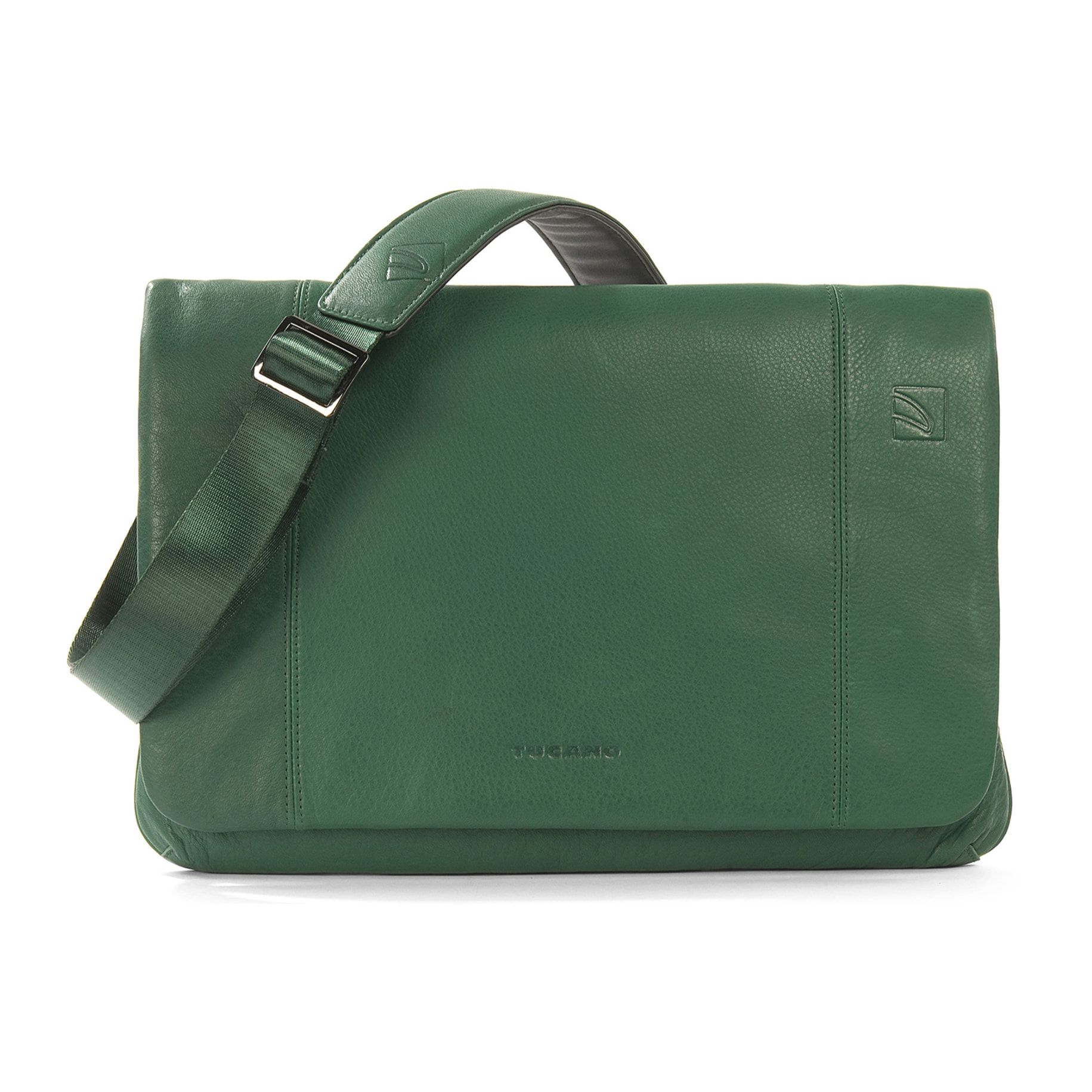 Borsa a tracolla  unisex In Vera pelle Made in Italy 23,5x34x4,5 cm