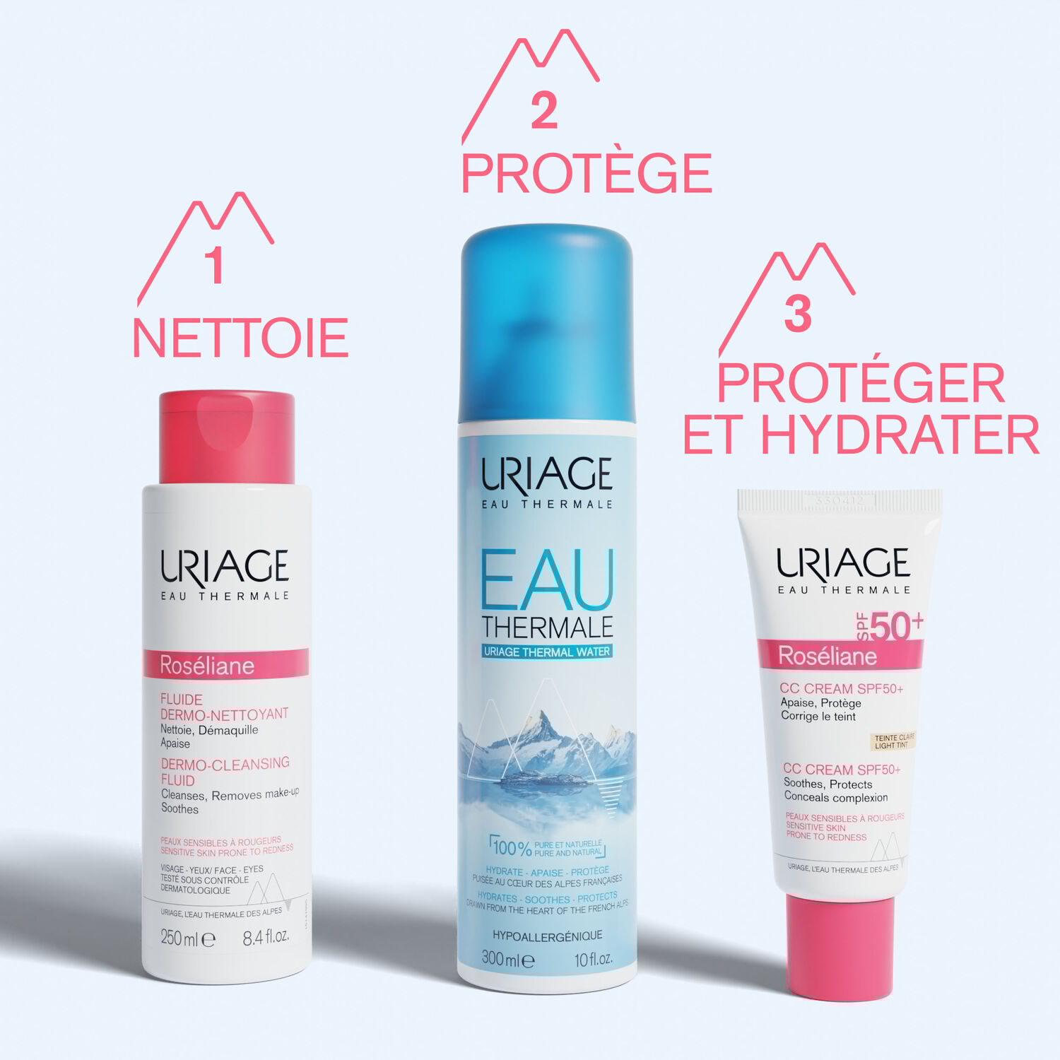 TOLEDERM - CC Cream Soin teinté anti-rougeurs SPF50+ 40ml