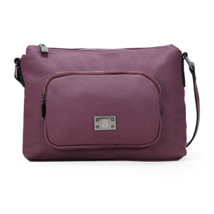 Bolso bandolera burdeos