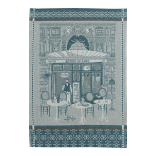 Torchon jacquard Bistrot