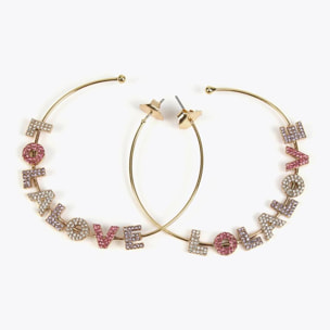 Collana dorata rigida LOLA LOVE