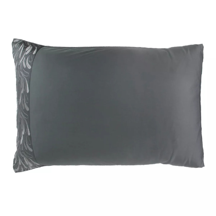 Taie d'oreiller Arlequin gris